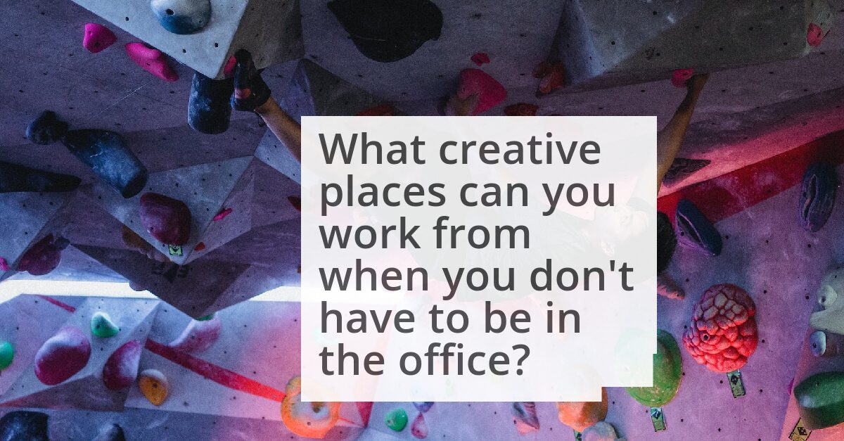 “I work remotely” doesn’t have to mean “I work from home” image