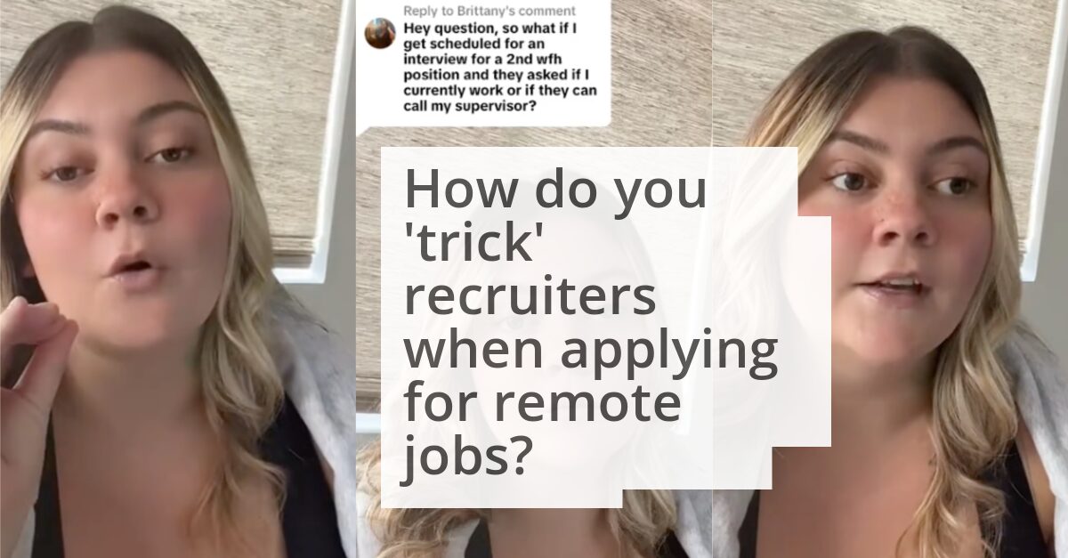 ‘Your current supervisor is going to be your BFF.’ A Remote Worker Shared Advice About How To Trick Recruiters Who Ask for References For Remote Jobs image